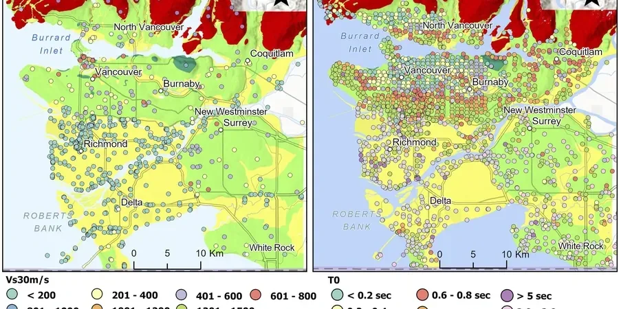 Microzonage sismique à Mâcon : paramètres de site VS30 et spectre de réponse réglementaire